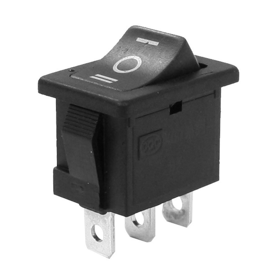 SPDT ON-OFF-ON 3 Position Schnapp Boot Wippschalter AC 250V// 6A 125V// 10A GN