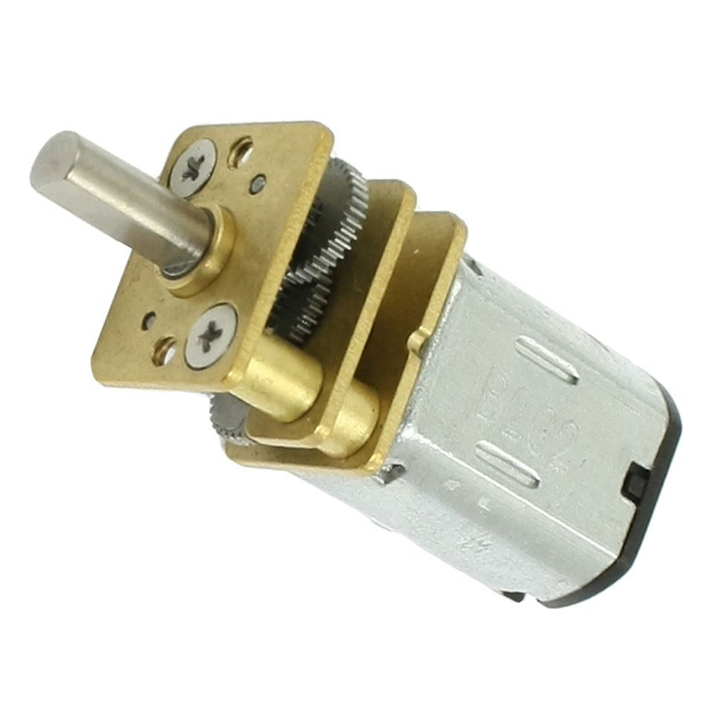 DC 3V 30RPM mini moteur electrique argent de couple de boite a engrenage V3U1