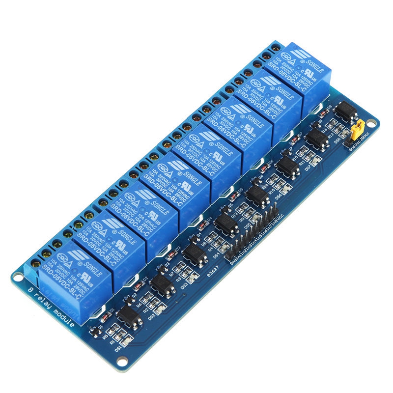 5V 8 Kanal Relaismodulplatine fuer Arduino AVR PIC MCU DSP ARM U6J8
