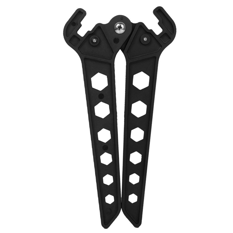 Bogenschiessen Bow Kick Stand Halter Beine fuer 3D schiessen Jagd Range Schwarz