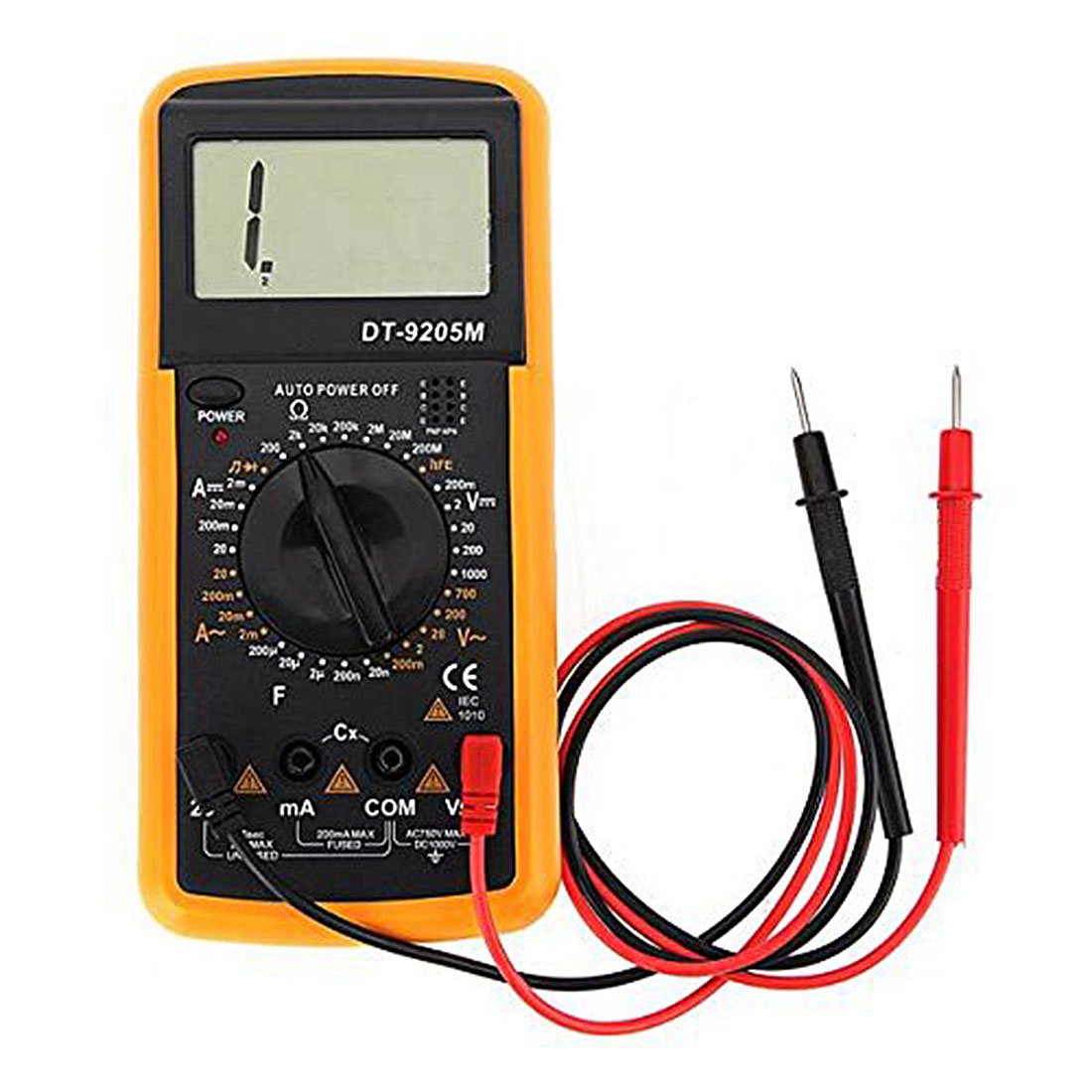 Digital LCD Multimeter Transistor Meter Messgeraet Voltmeter