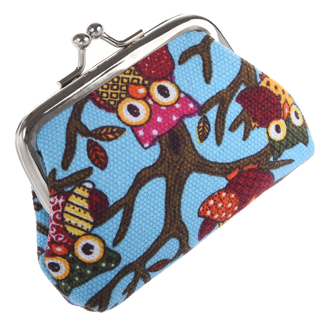 s owl printed coin purse wallet canvas pouch money s owl printed coin purse wallet canvas pouch money