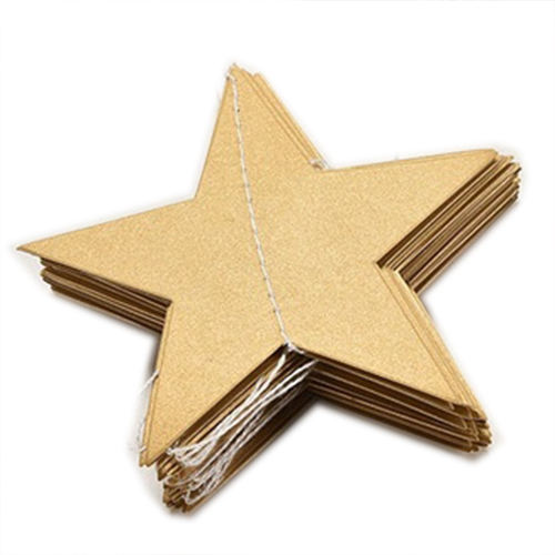 4M Star Paper Garland Bunting Home Wedding Party Banner Hanging Decoration Q6E1