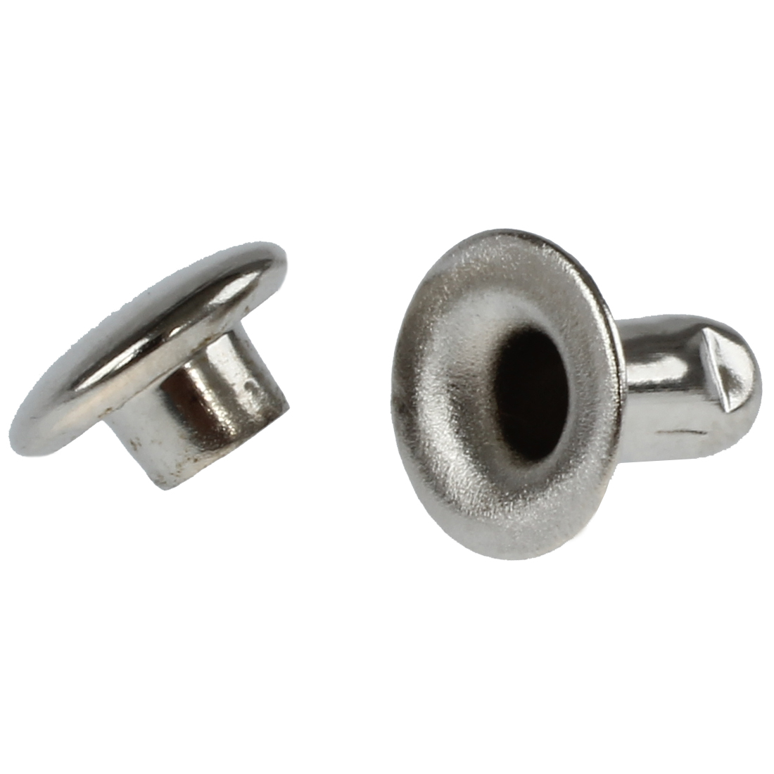 SA 100 Sets 6mm Round Iron Rivets Rapid Studs for Riveting Decorating