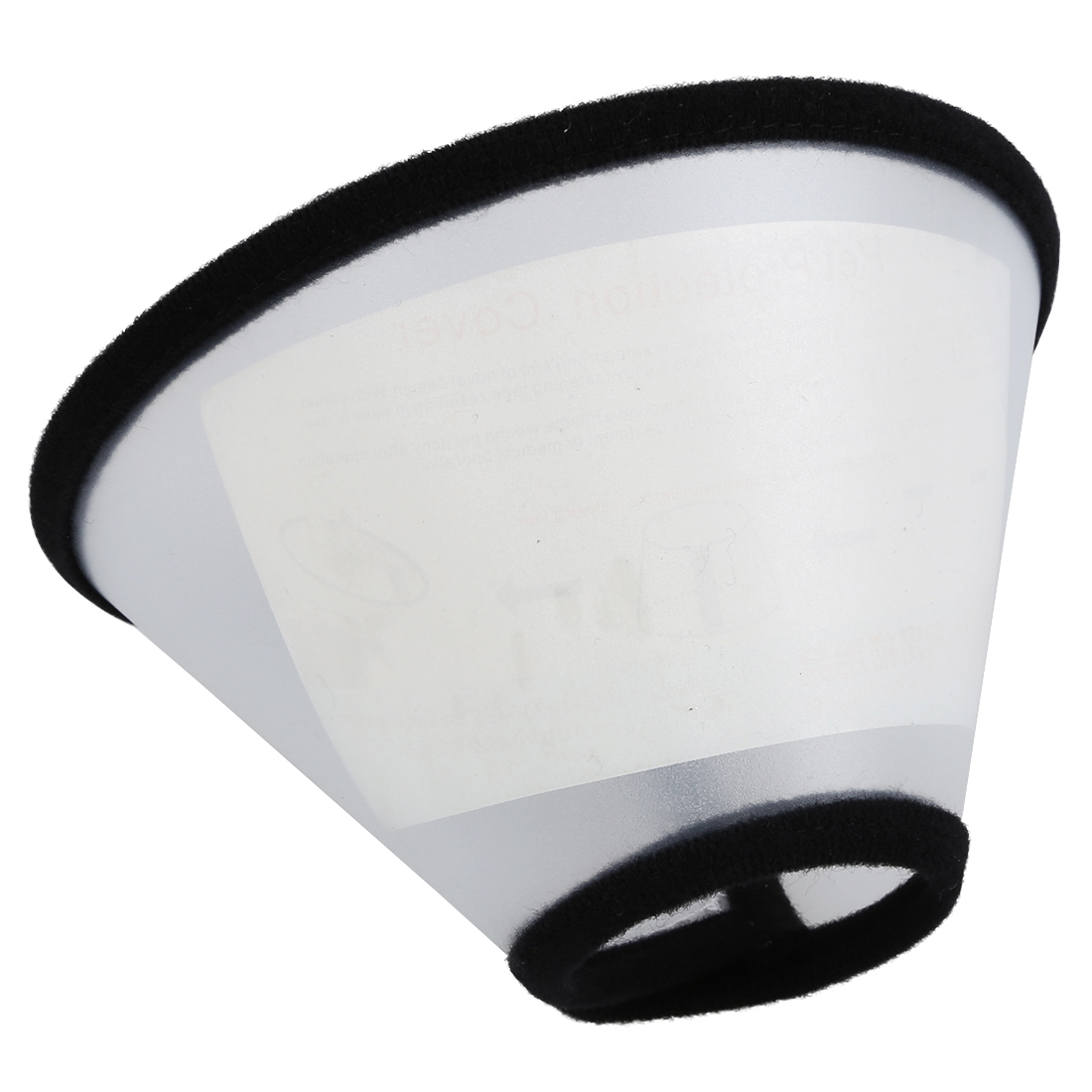 e collar elizabethan cat pet wound healing cone e collar white with black l8e5 ebay e collar elizabethan cat pet wound healing cone e collar white with black l8e5 ebay