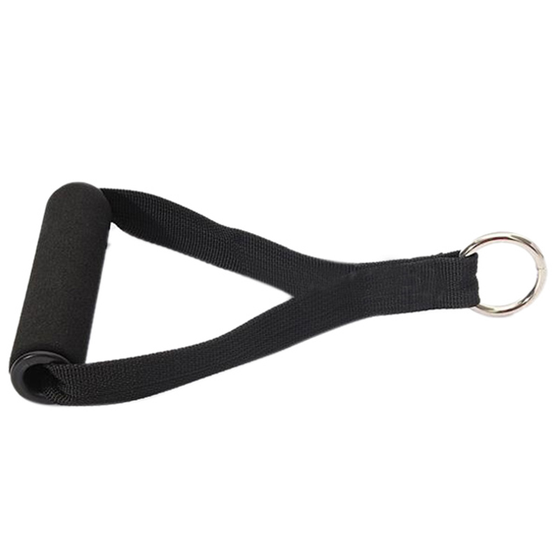 2 X Einhandgriff Einhandkabel Kabelzug Trizeps Trainings Rope Schwarz X7U9