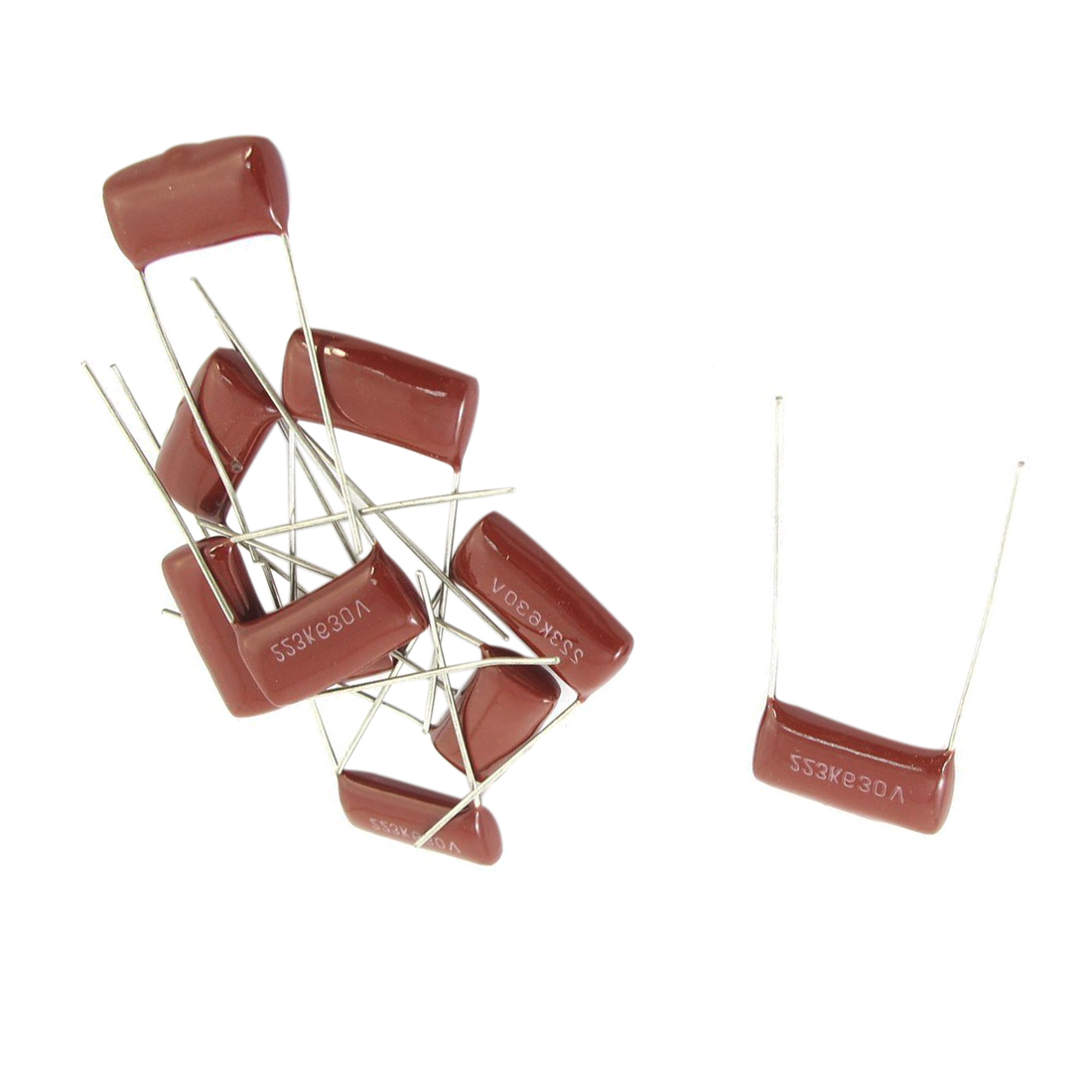 10Pcs 630V 22nf 0.022uf Radial Metallized Polypropylene Film Capacitor $TCA