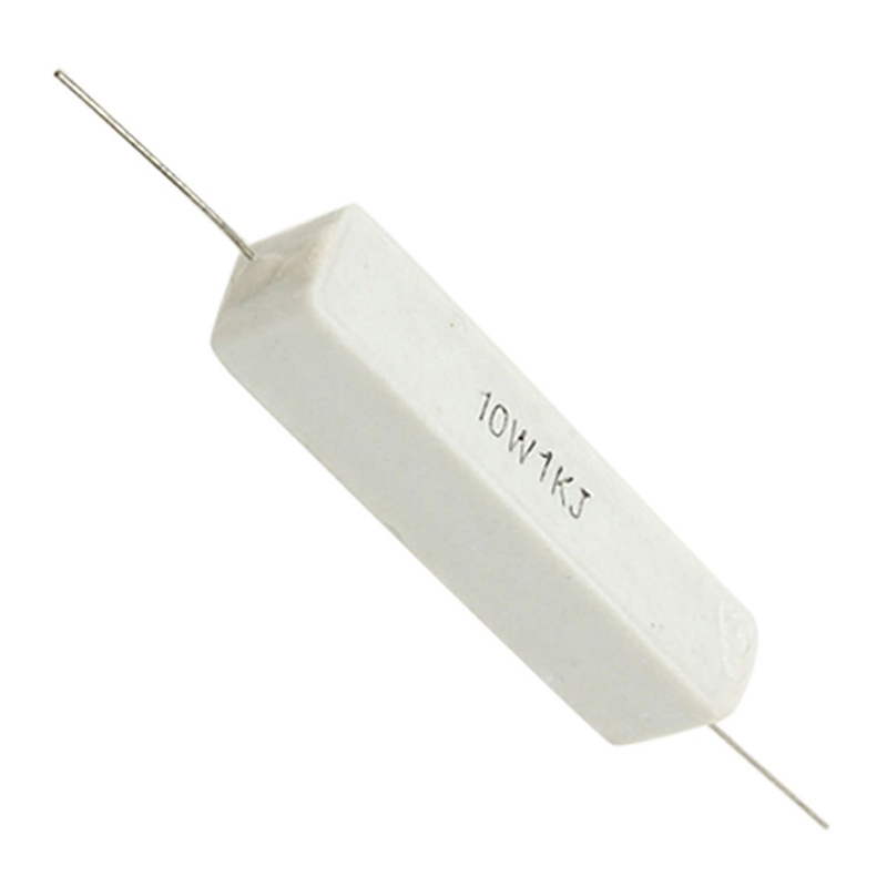 US Stock 2pcs 220 ohm 220RΩJ 20 watt Axial Ceramic Cement Power Resistor 20W