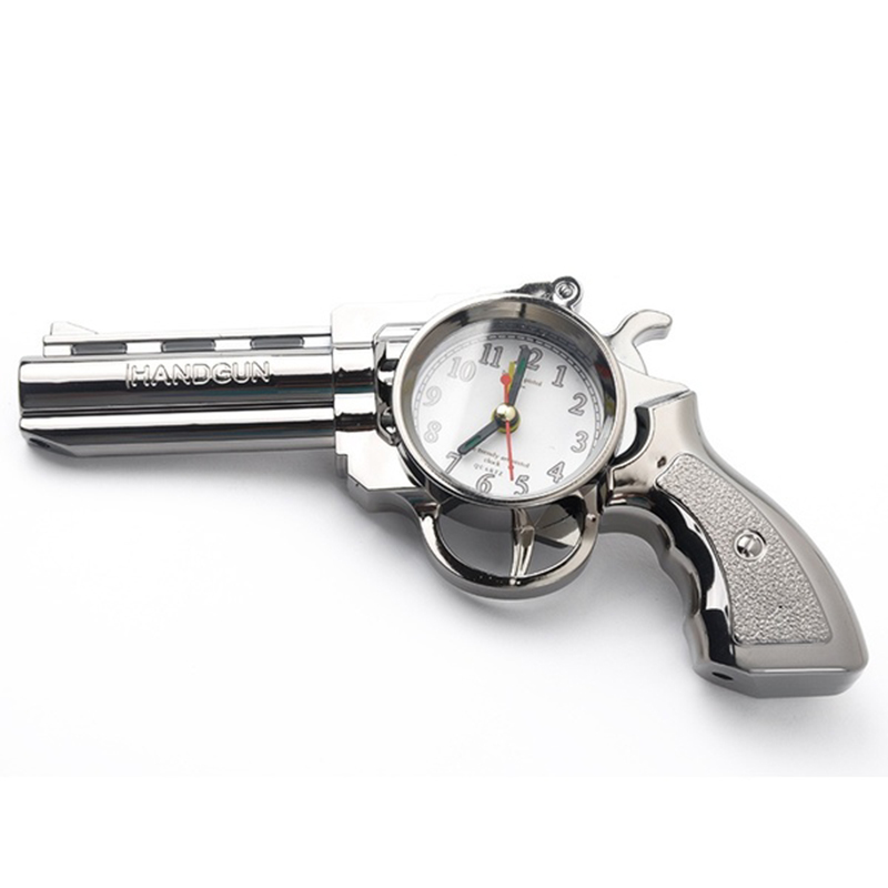 Novelty Pistol Shape Alarm Clock Desk Table Home Office Decor Novelty Pistol Shape Alarm Clock Desk Table Home Office Decor Gifts F5j1 190268452427