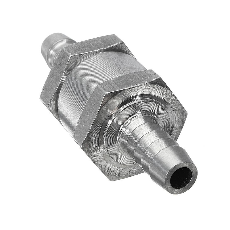 Clapet Anti-Retour de Carburant Automobile Valve de r/éservoir de Carburant Aluminium Valve de Retour de Carburant Valve de Retour de Carburant sans Retour Valve avec Pince