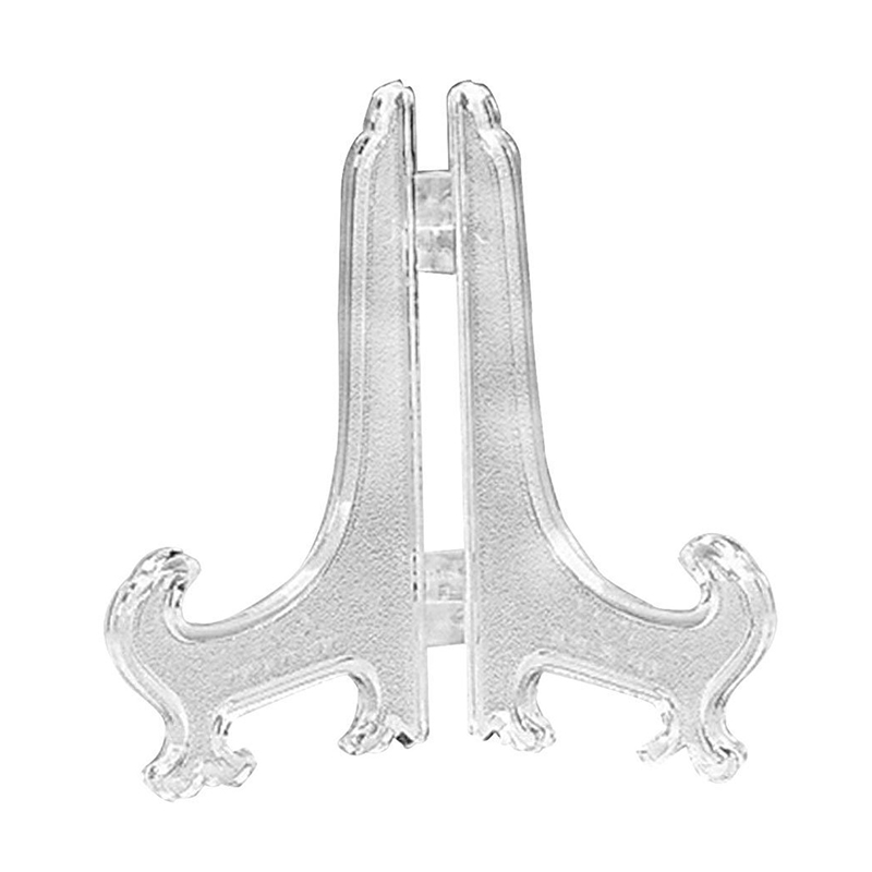 12pcs 3 Inch Plastic Easels or Plate Holders Display Dinner Plate ... 12pcs 3 Inch Plastic Easels or Plate Holders Display Dinner Plate ...