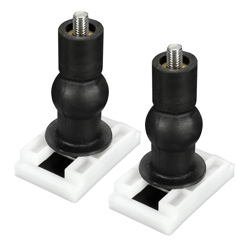 2 Toilet Seat Fixings Screws Washers//Stabilisers Fit Toilet Hinges Nuts