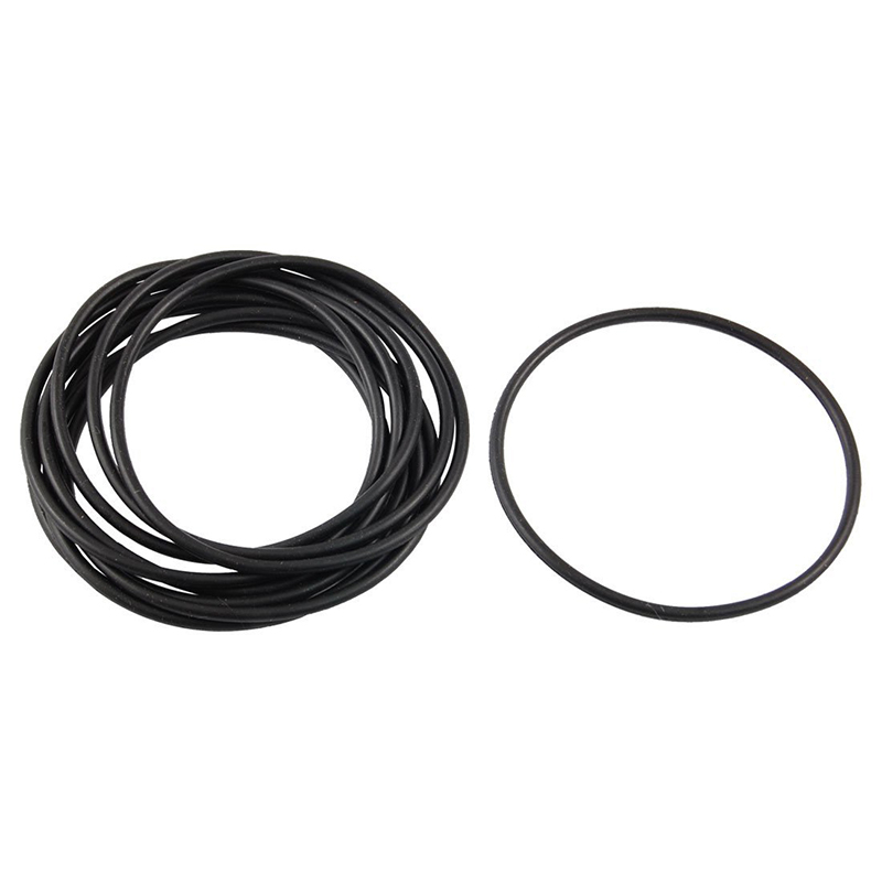 10 Stueck OE 46 x 50 x 2 mm Dichtungsring//O-Ring aus Nitrilkautschuk Schwarz
